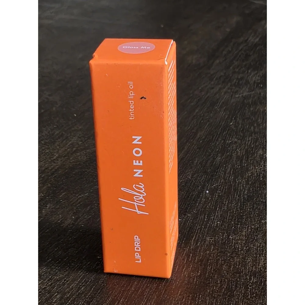 Holo Neon Tinted Lip Oil Lip Drip, Gloss Me Shade, Tinted Effect